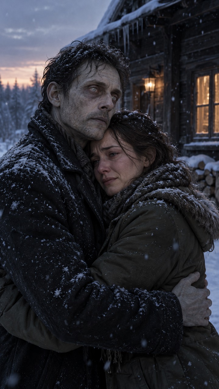 AI-generated illustration of the zombie love story look